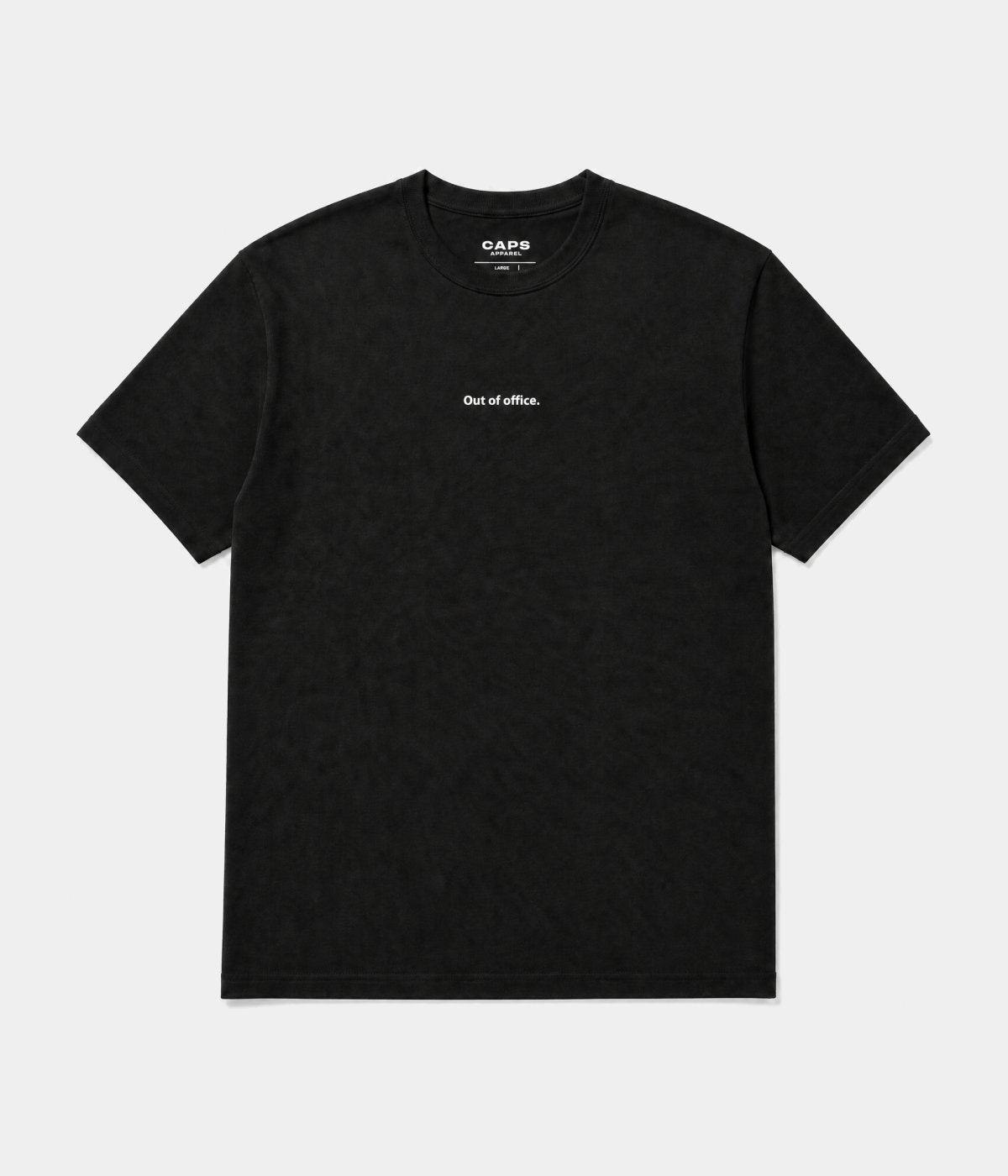 OUT OF OFFICE TEE.-CAPS