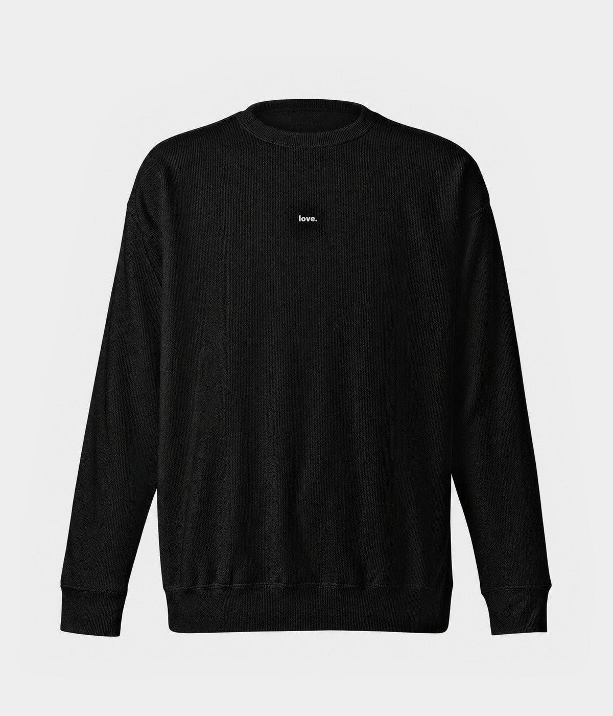 LOVE SWEATER.-CAPS