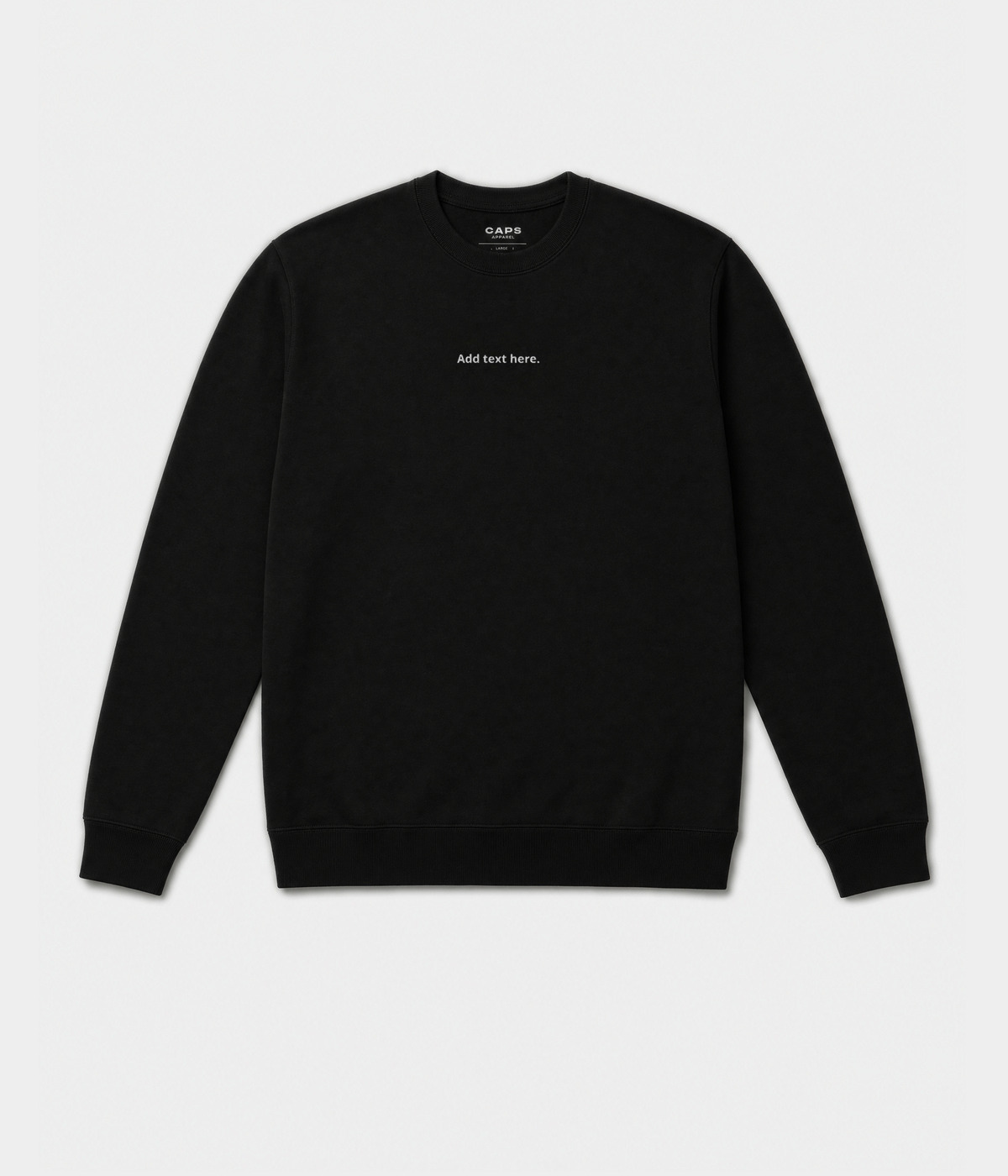 CUSTOM SWEATER.-CAPS