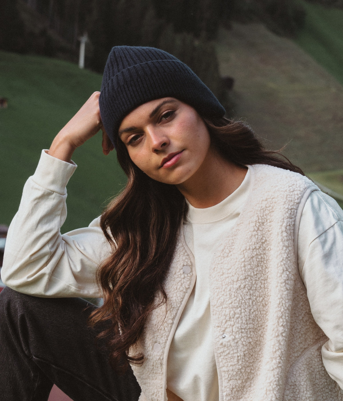 BONNET CACHE-OREILLES À CÂBLE.