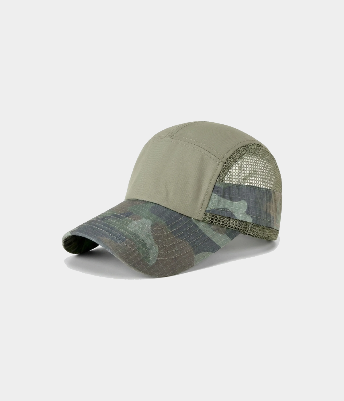 CAMO MESH CAP.