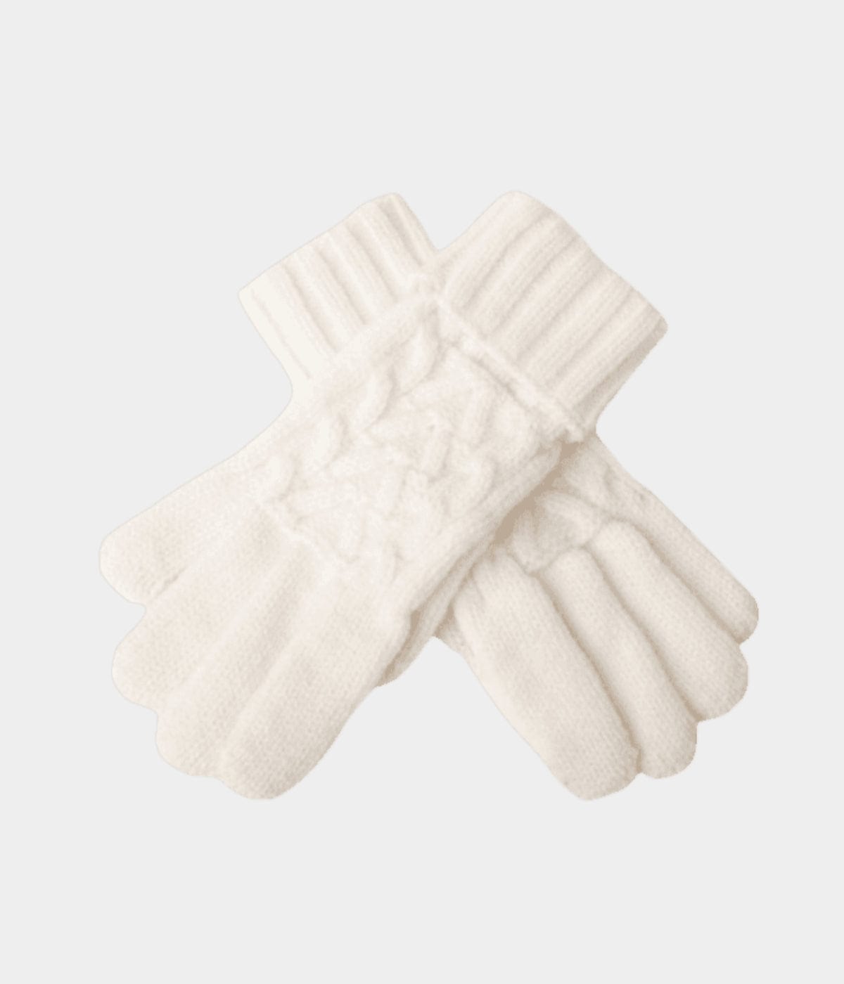 GEFLOCHTENE HANDSCHUHE.