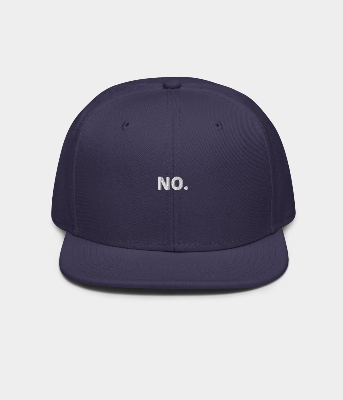 NO SNAPBACK.