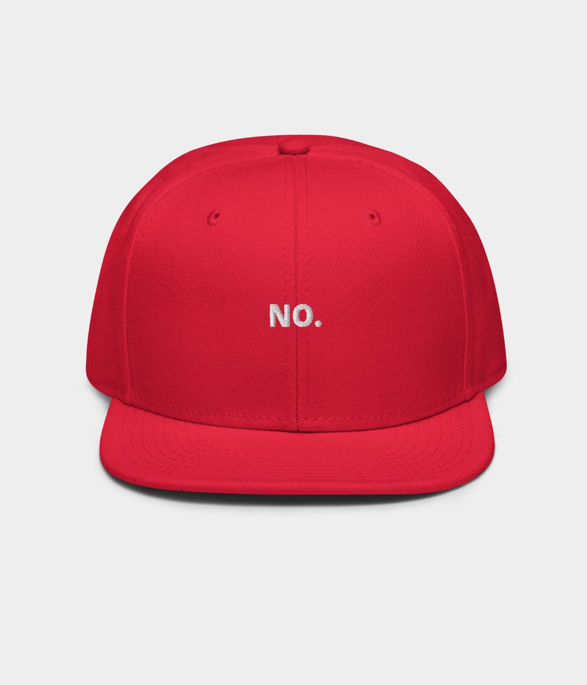 NO SNAPBACK.