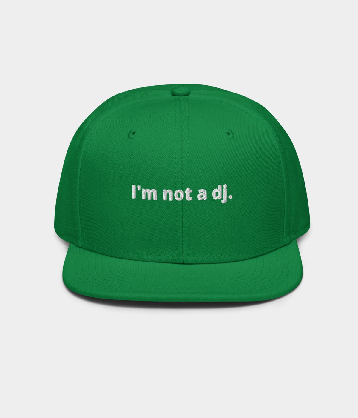 NOT A DJ SNAPBACK.