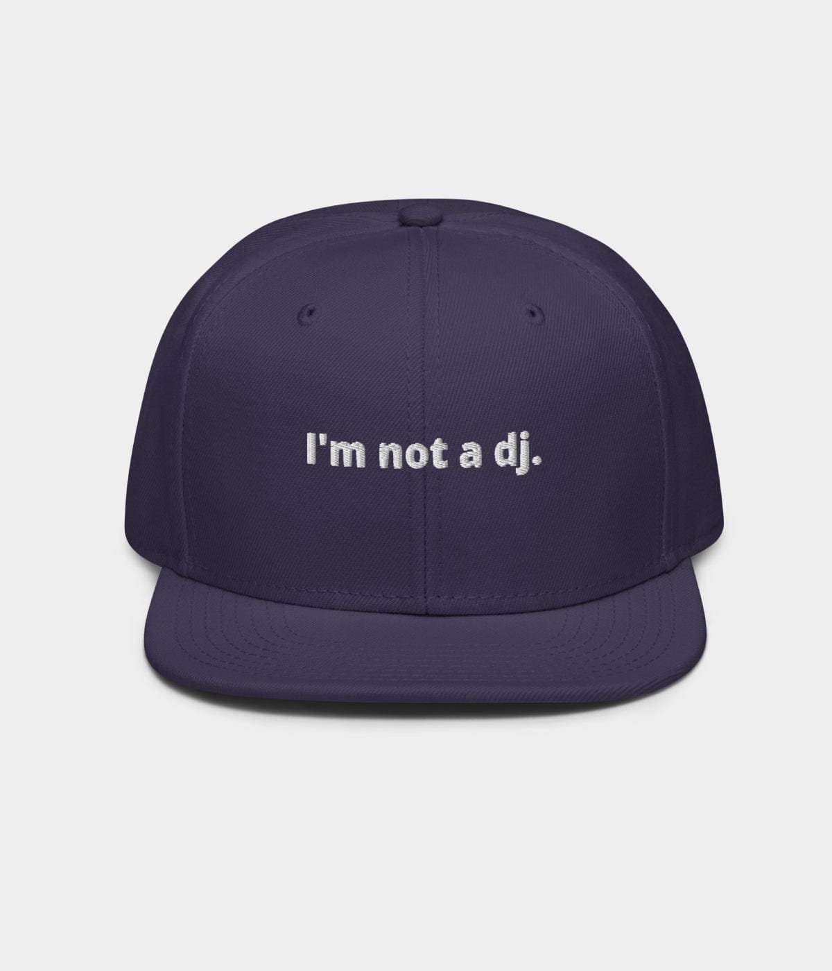 NOT A DJ SNAPBACK.