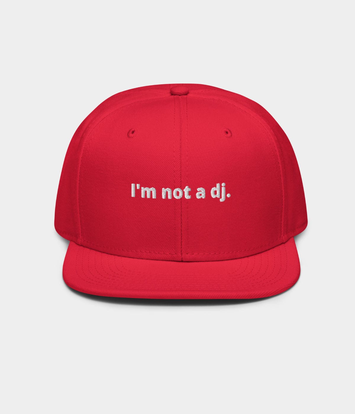 NOT A DJ SNAPBACK.