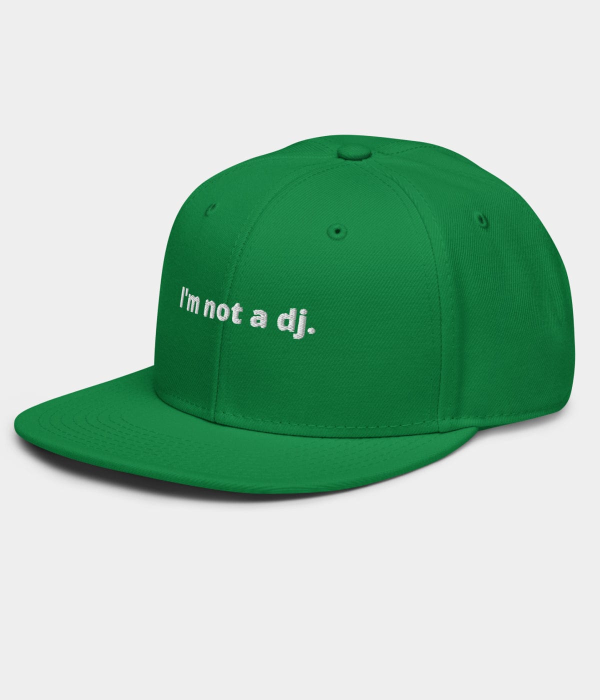 NOT A DJ SNAPBACK.