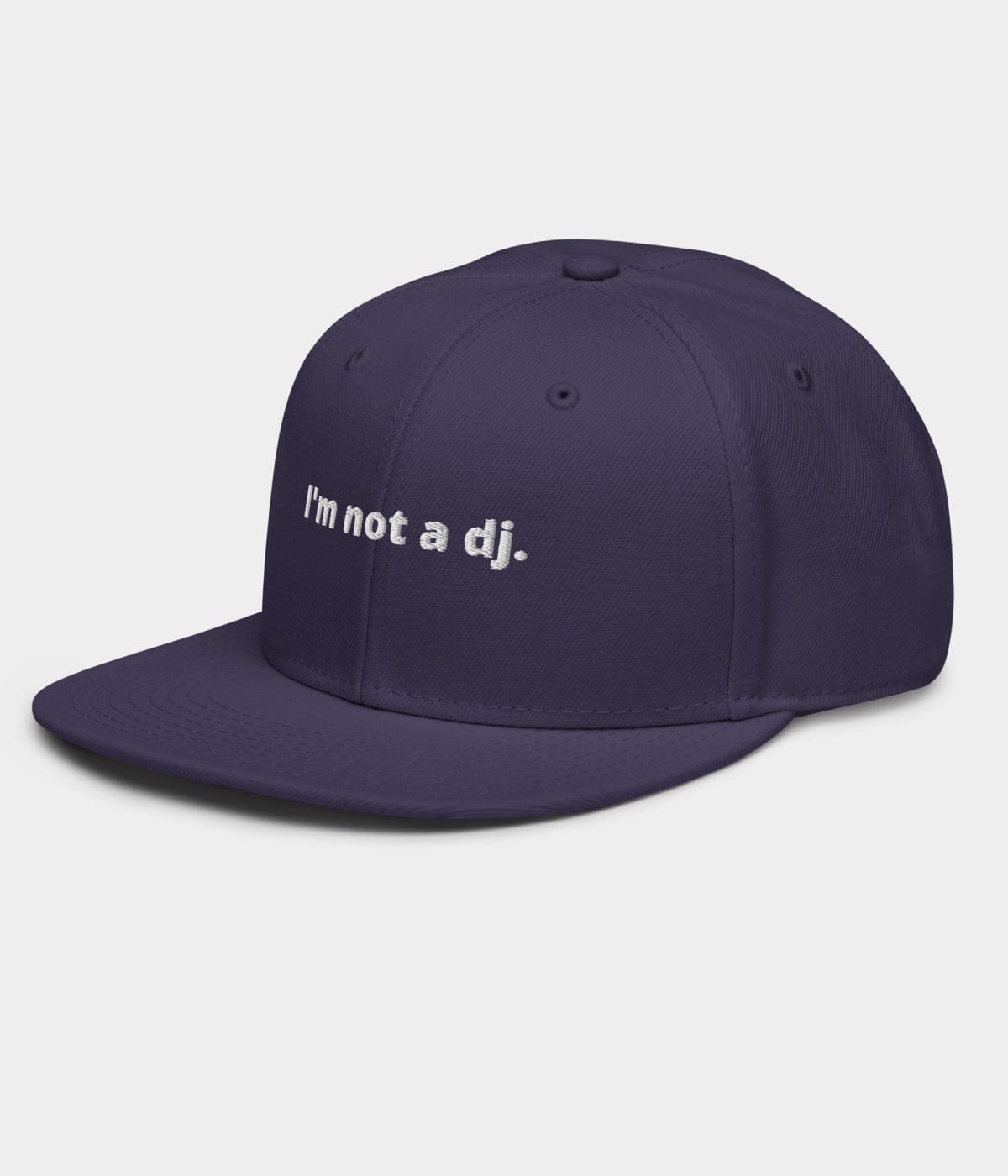 NOT A DJ SNAPBACK.