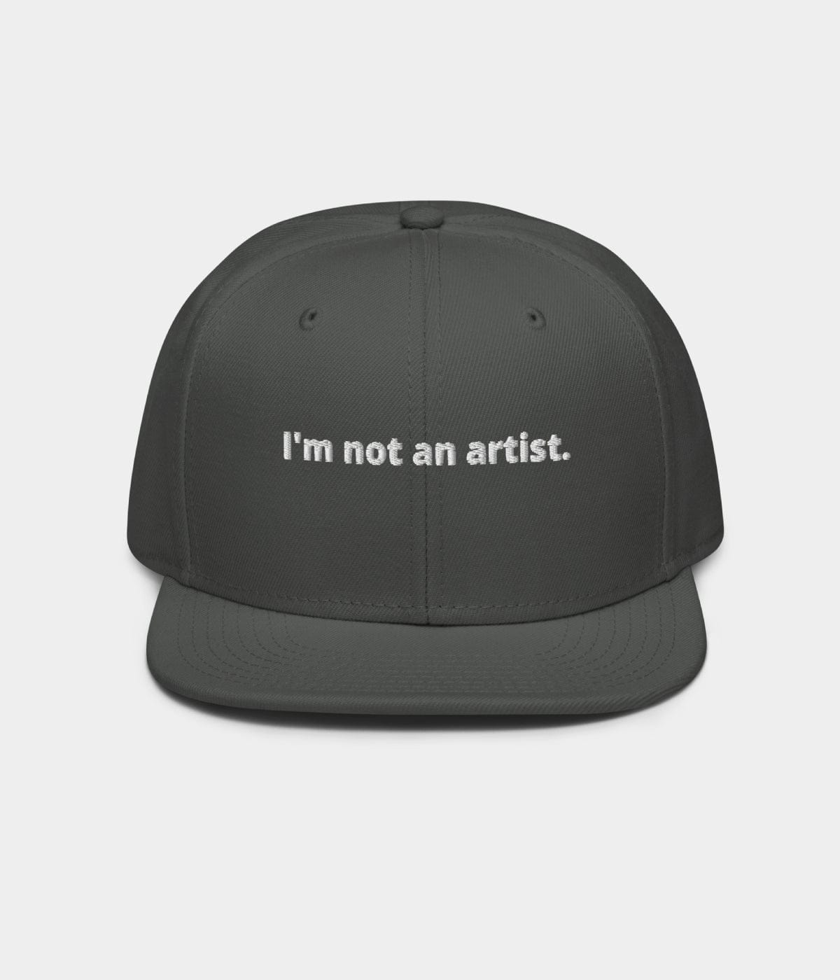NOT AN ARTIST SNAPBACK.