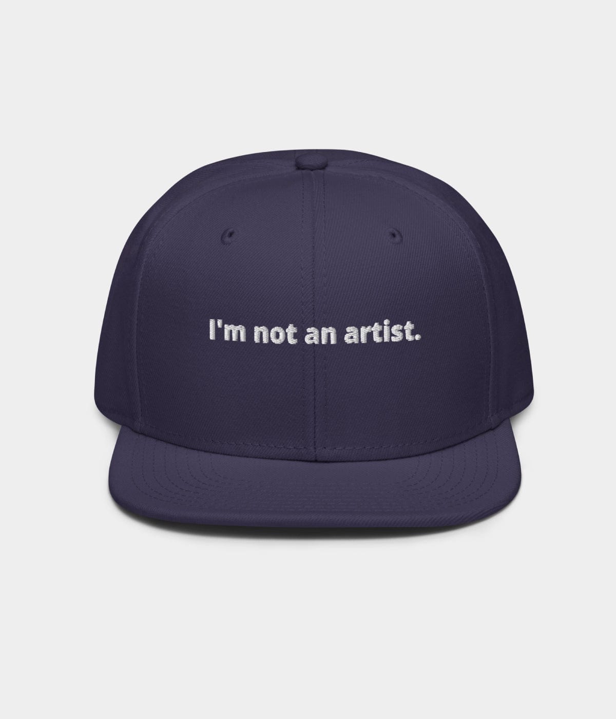 NOT AN ARTIST SNAPBACK.