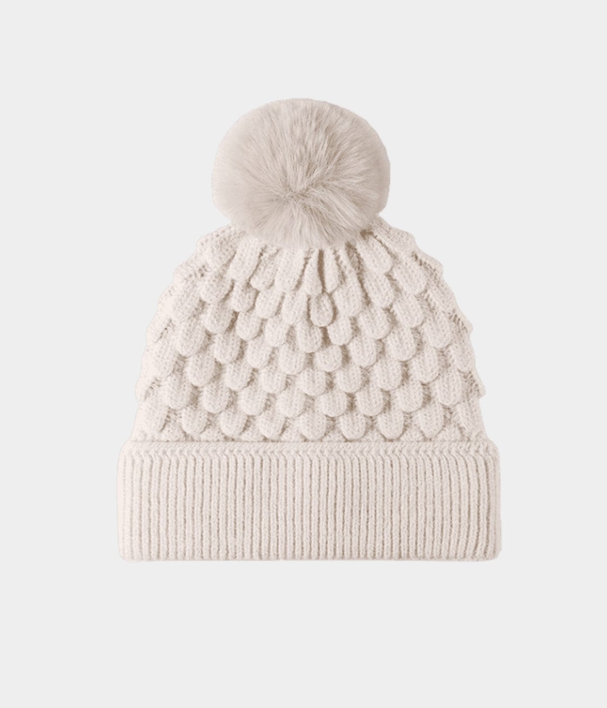 POMPOM BEANIE.