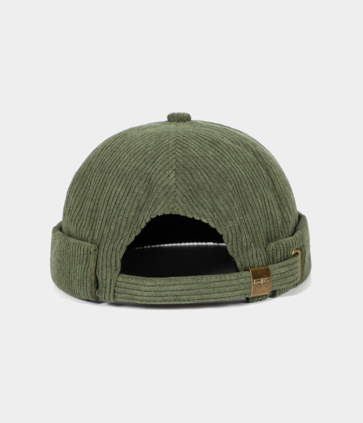 CORDUROY FISHERMAN BEANIE.