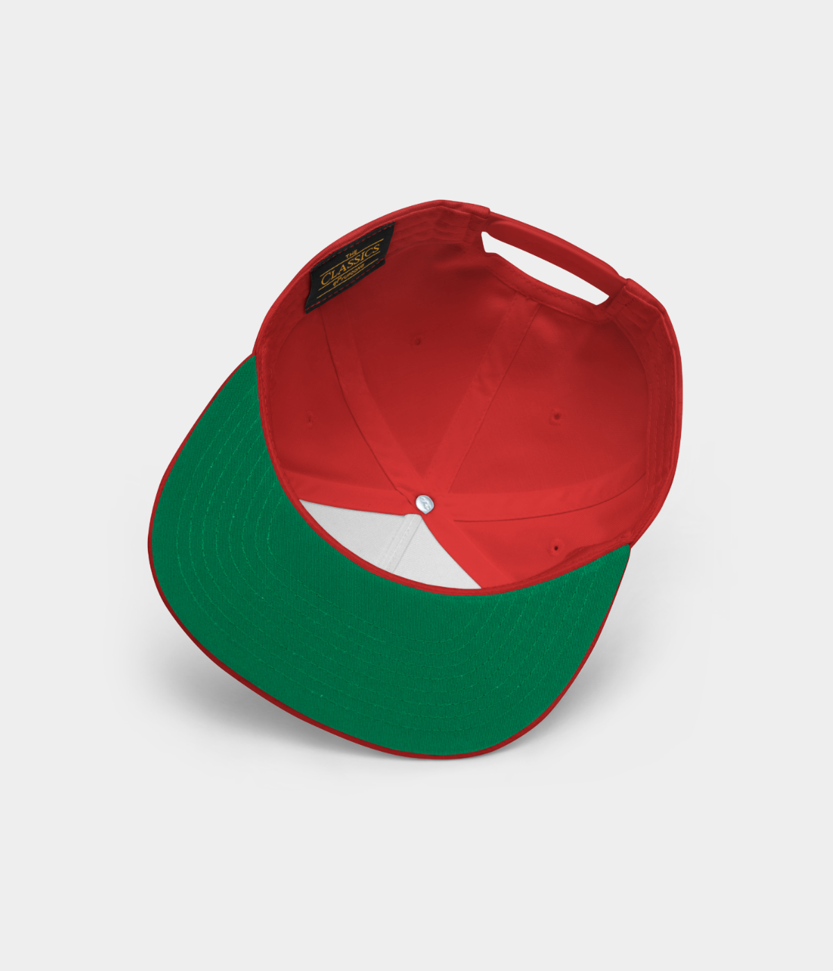 CUSTOM FLAT BILL CAP.-CAPS