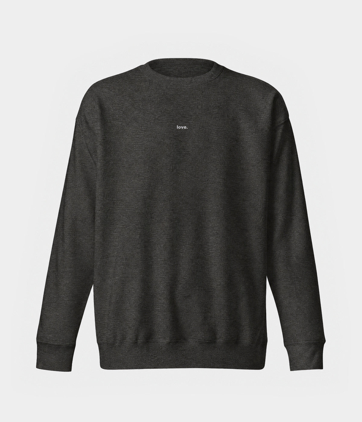 LOVE SWEATER.-CAPS