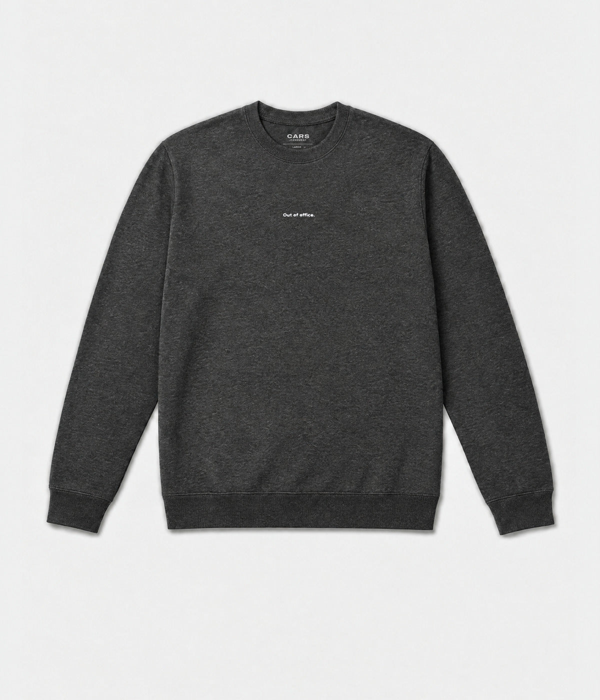 OUT OF OFFICE SWEATER.-CAPS