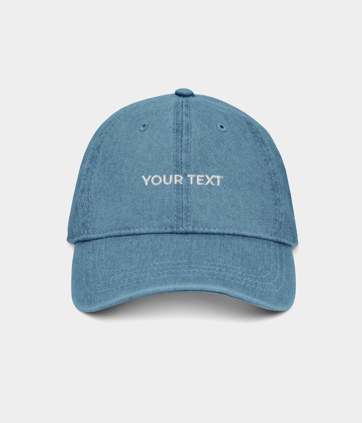PERSONALISIERTE JEANS CAP.