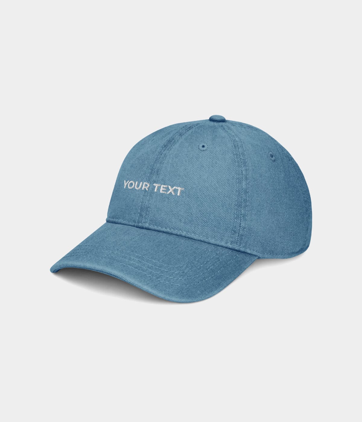 PERSONALISIERTE JEANS CAP.