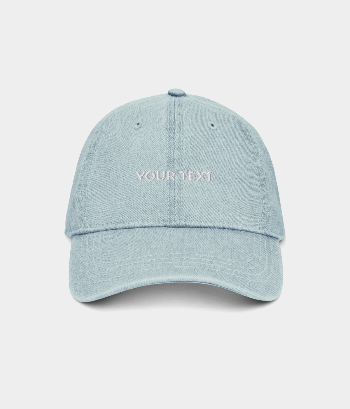 CUSTOM DENIM CAP.