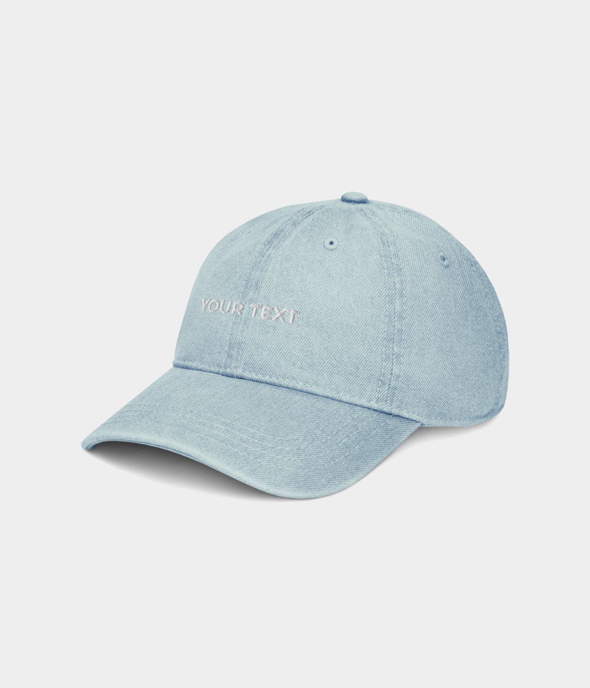 CUSTOM DENIM CAP.