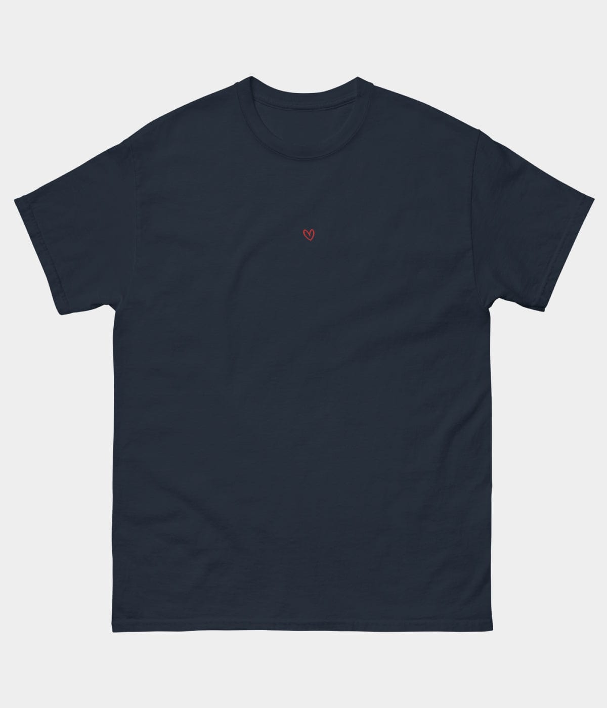 DRAWN HEART TEE.
