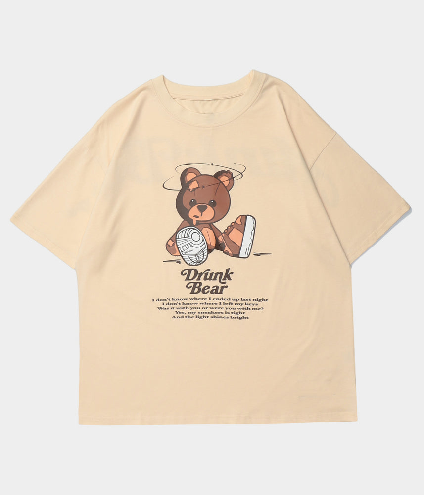 DRUNK BEAR SHIRT.