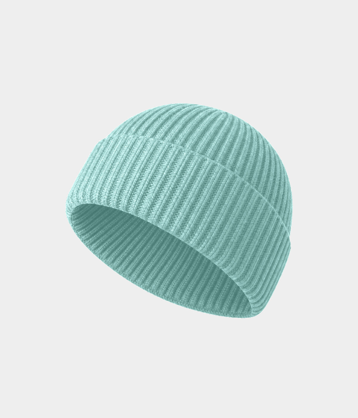 FISHERMAN BEANIE AQUA BLUE