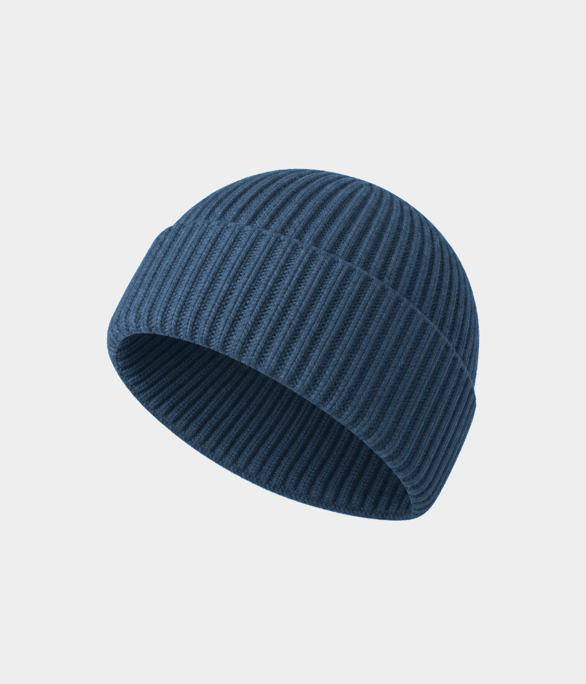 FISHERMAN BEANIE DARK BLUE