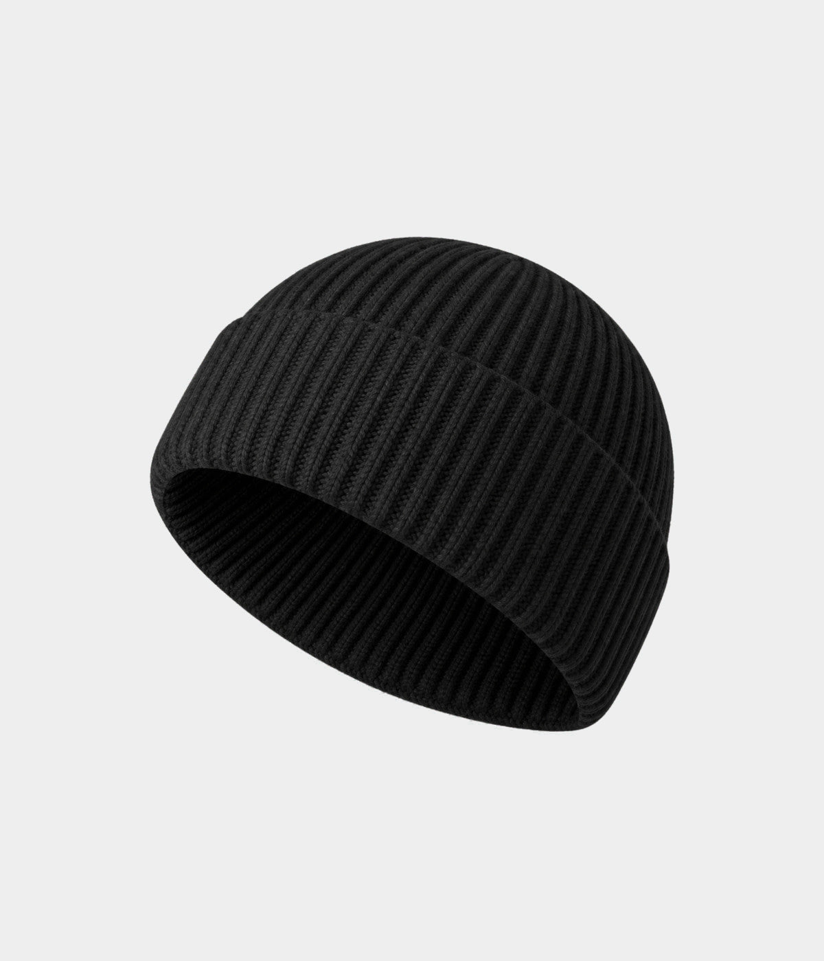 FISHERMAN BEANIE DARK GRAY
