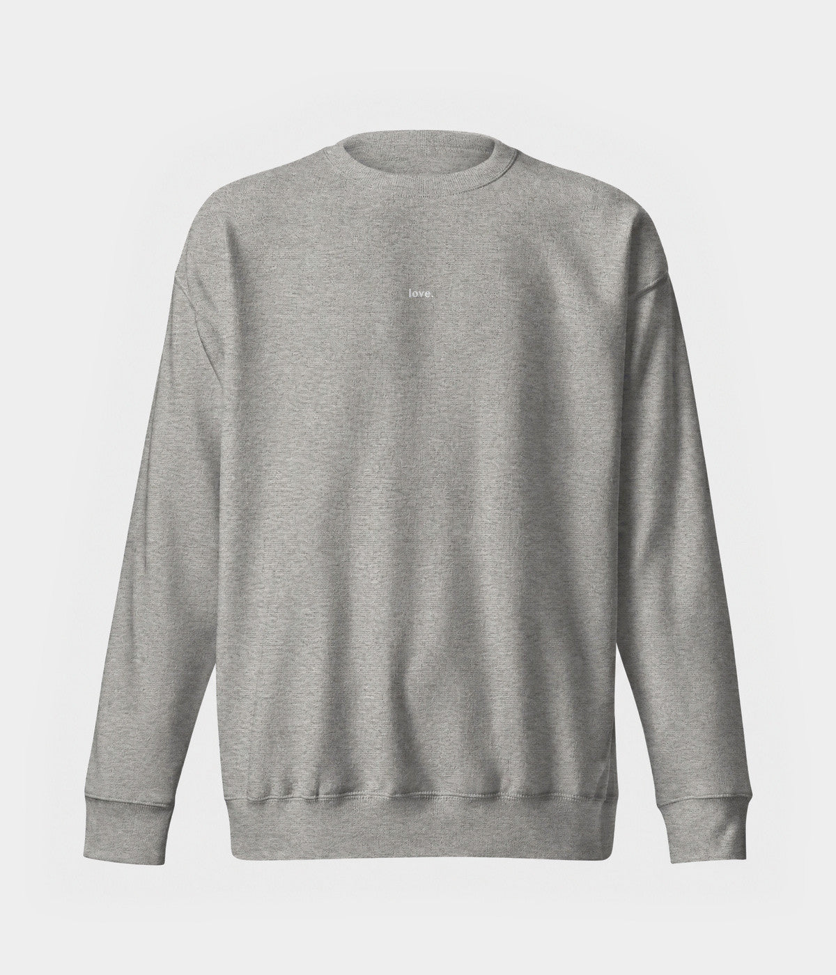 LOVE SWEATER.-CAPS