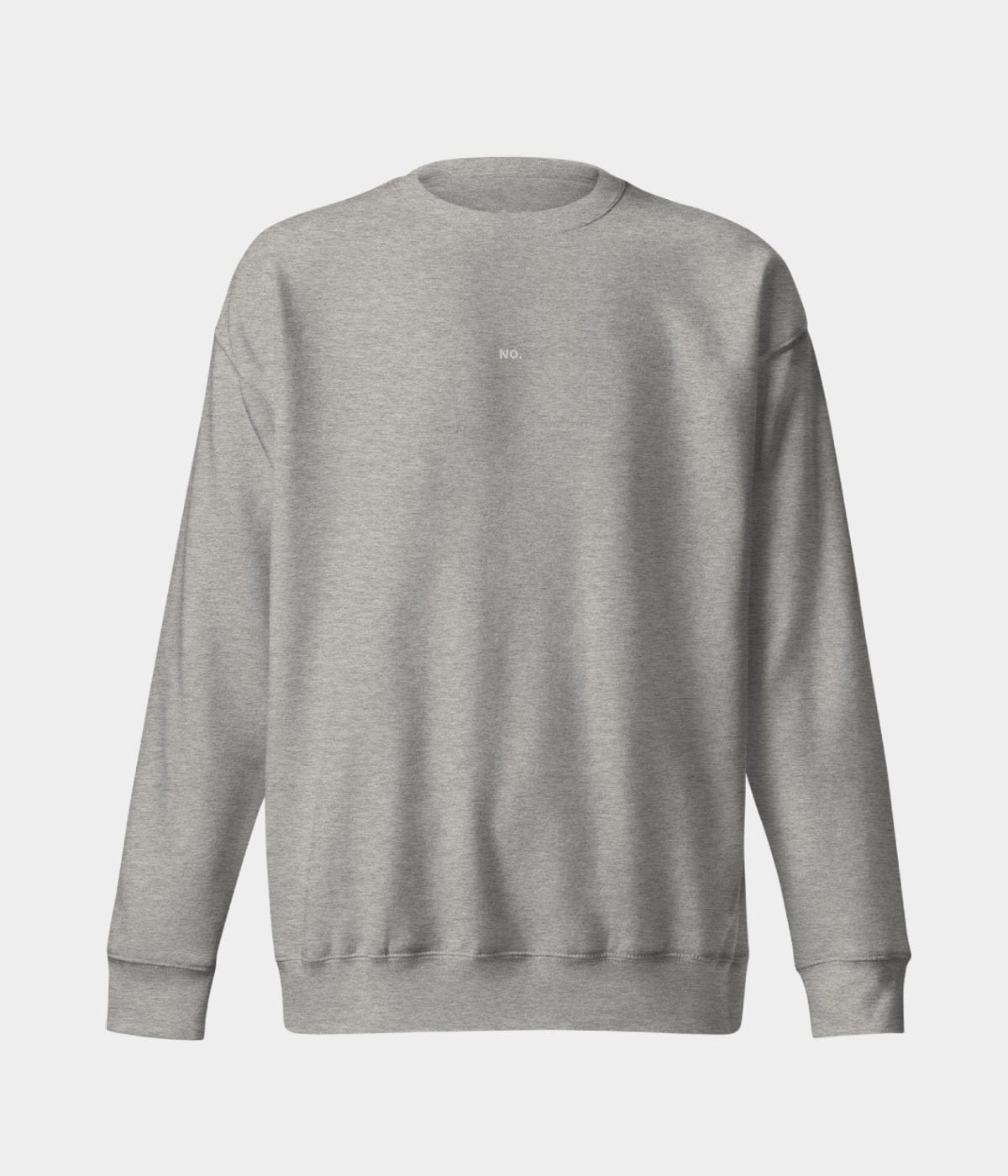 NO SWEATER.