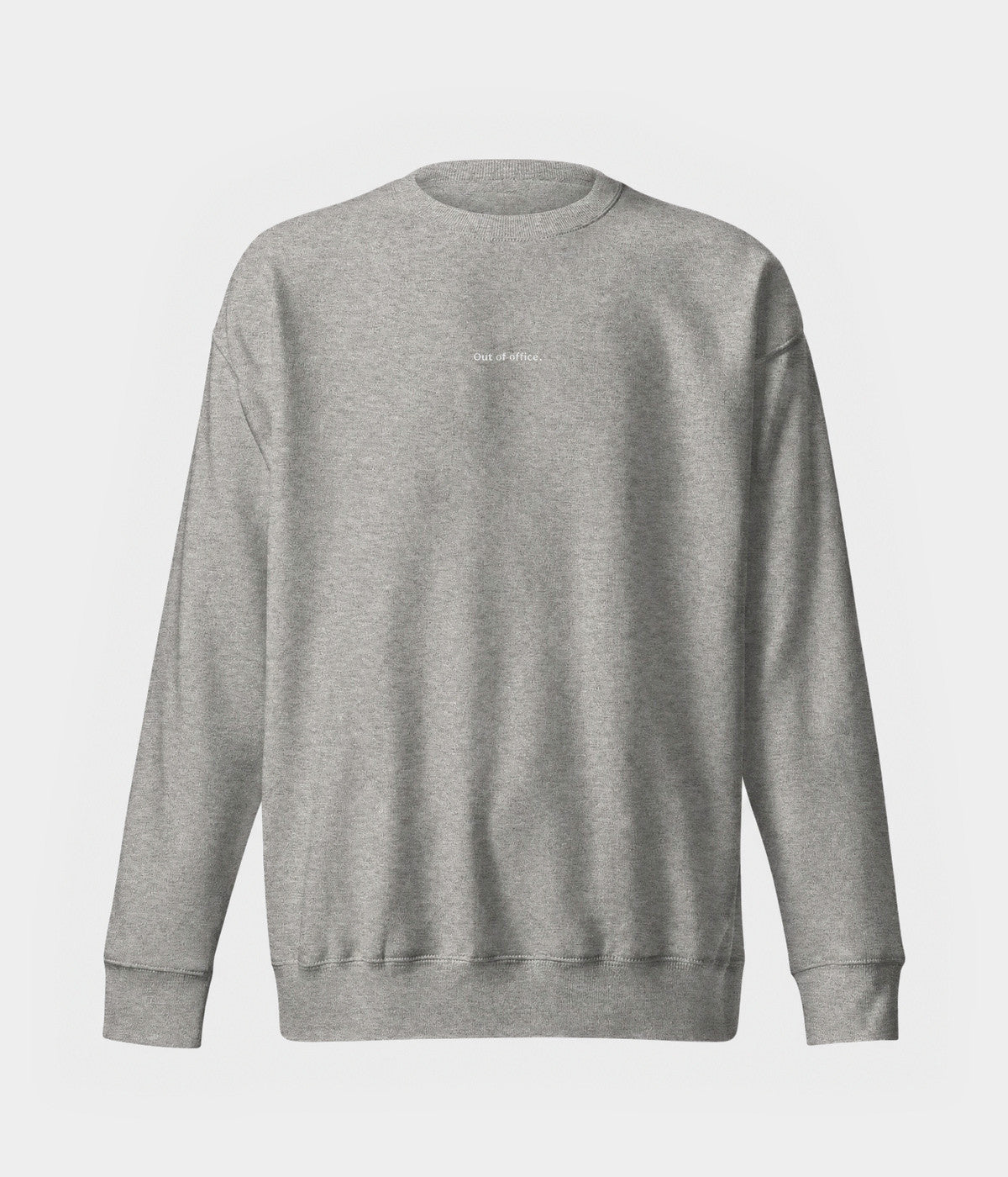 OUT OF OFFICE SWEATER.-CAPS