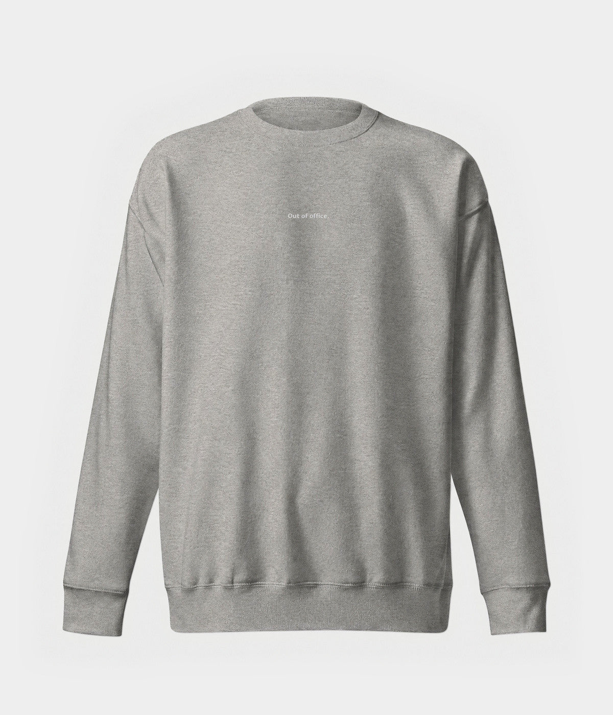 OUT OF OFFICE SWEATER.-CAPS