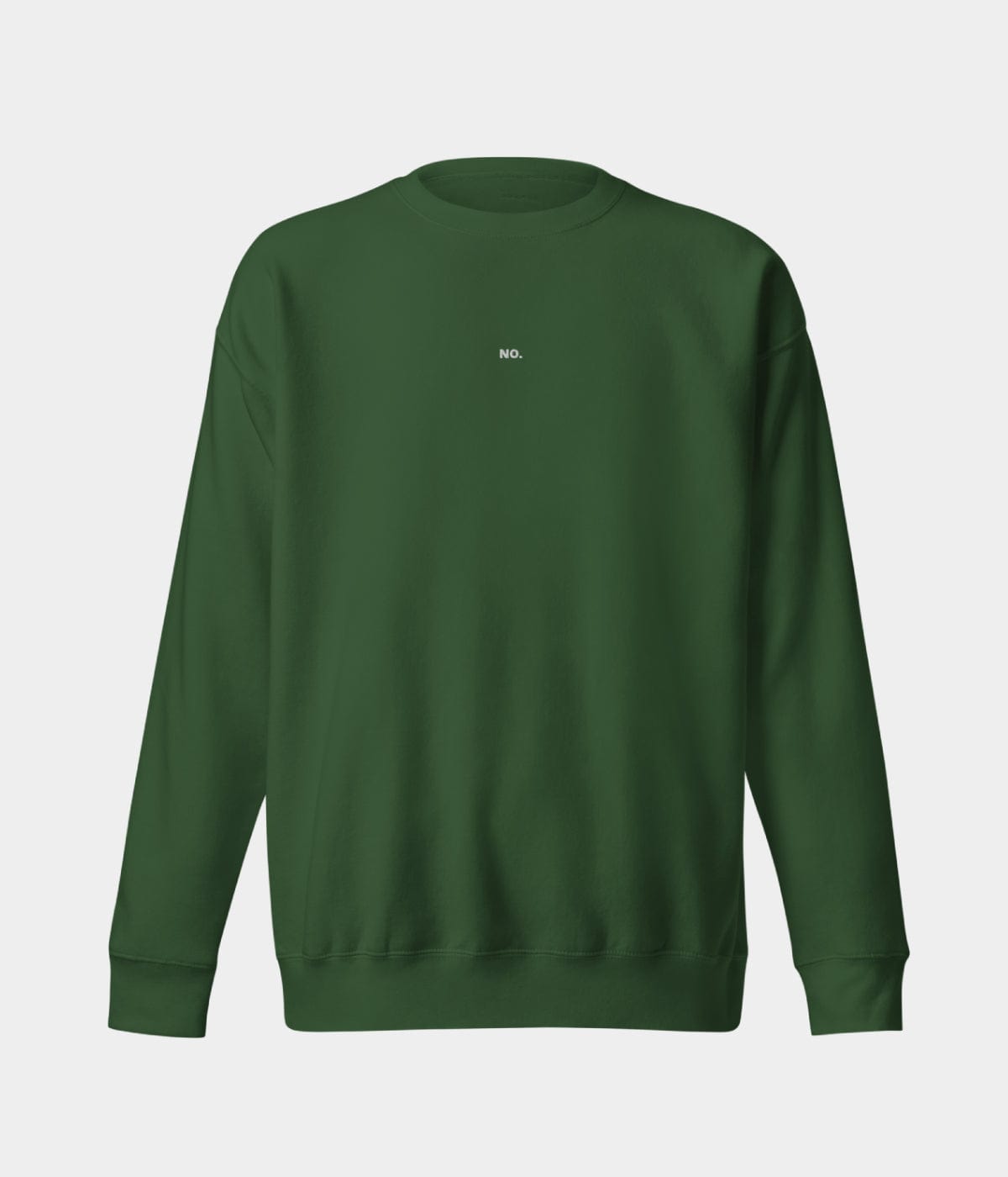 NO SWEATER.