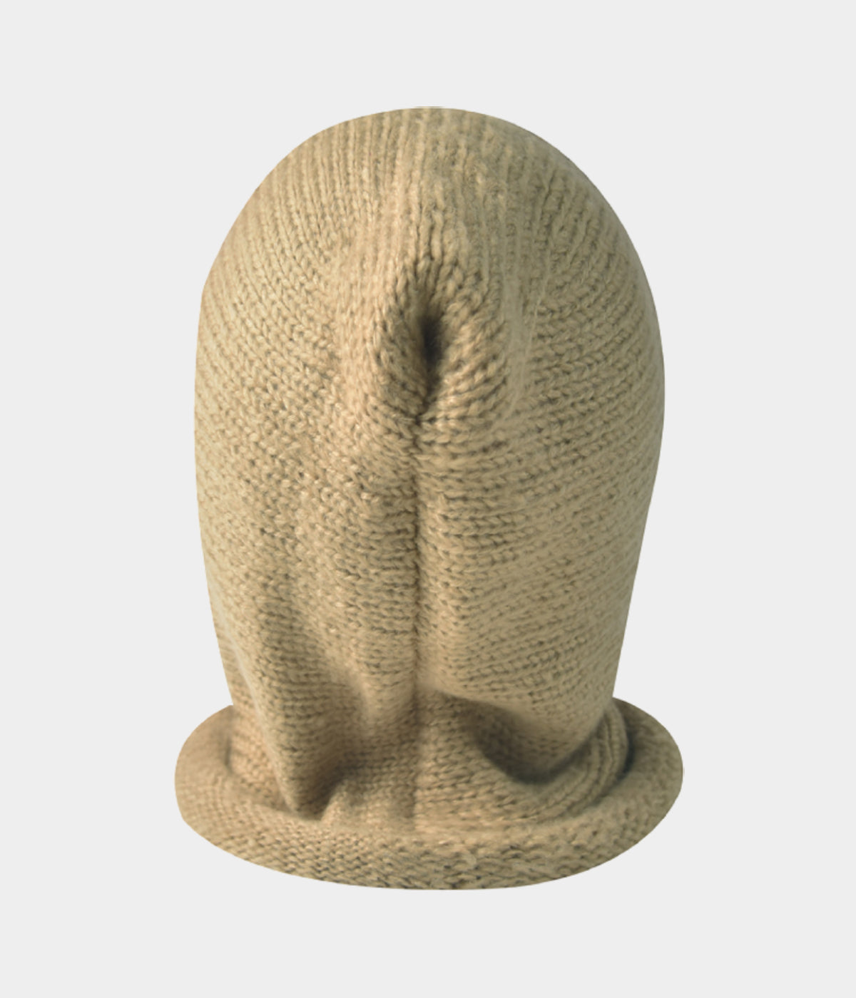 KNIT BALACLAVA HOOD.
