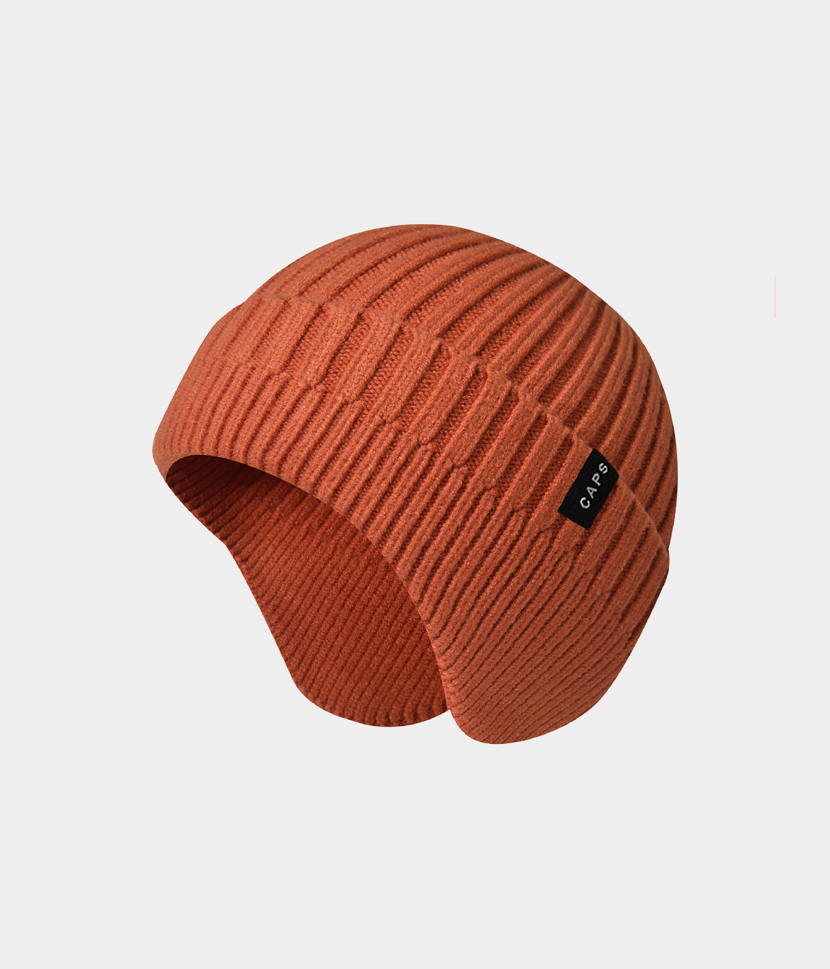 LOGO CABLE EARMUFF BEANIE.-CAPS