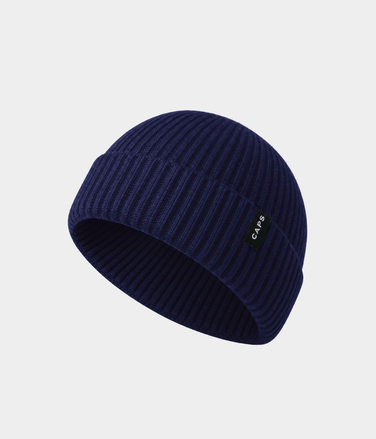 LOGO FISHERMAN BEANIE NAVY
