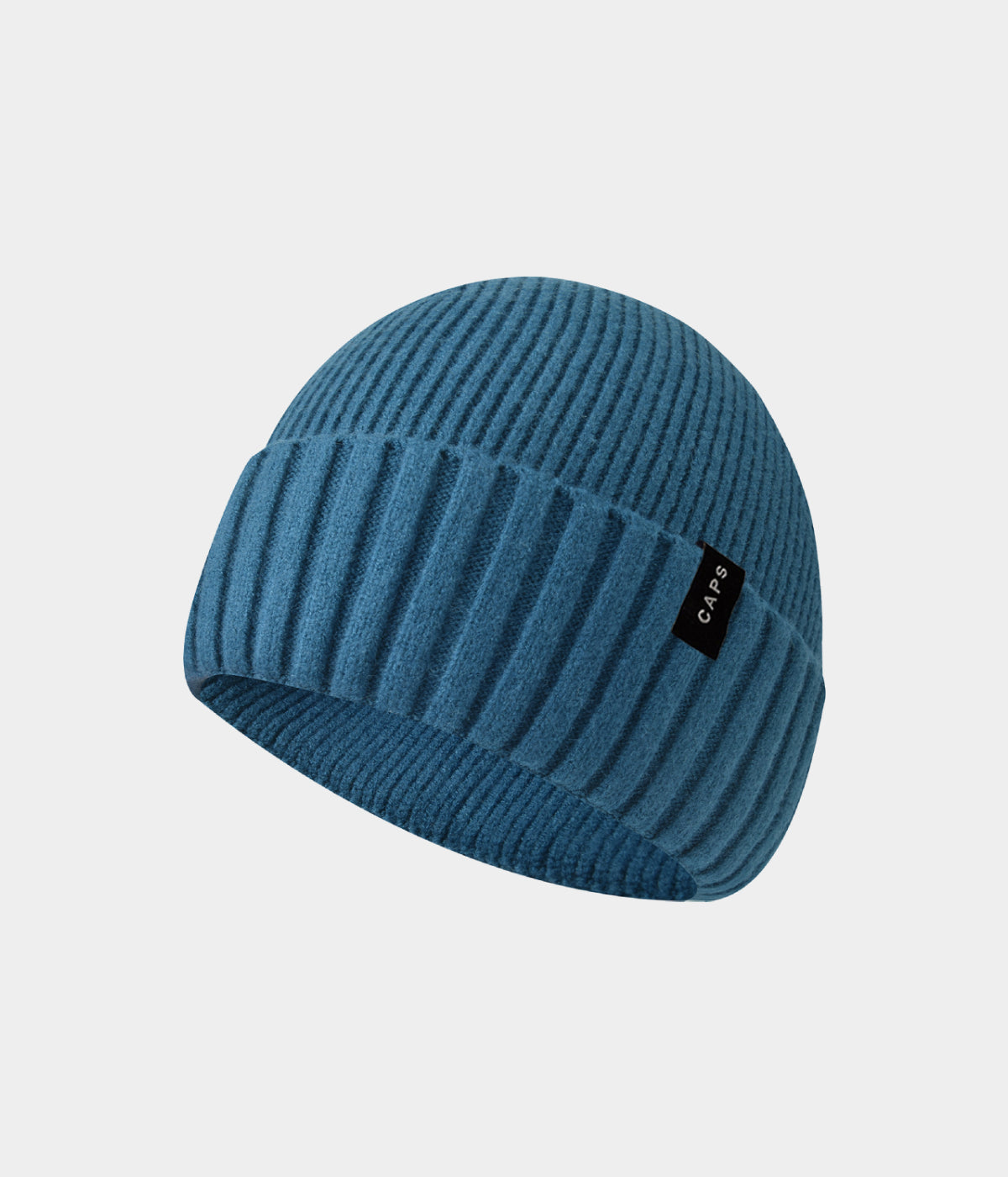 LOGO RIBBED BEANIE.
