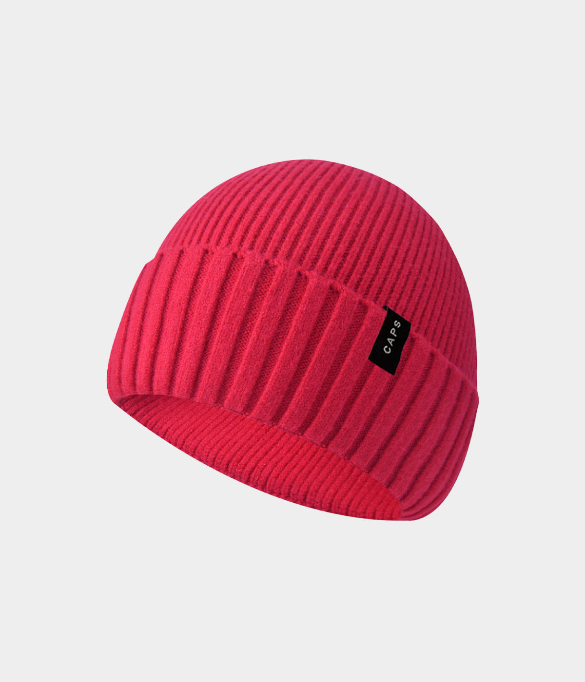 LOGO RIBBED BEANIE.