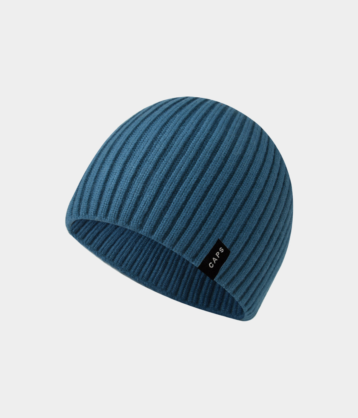 LOGO RIB KNIT BEANIE.