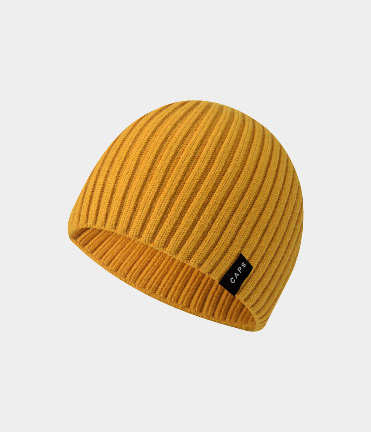 LOGO RIB KNIT BEANIE.