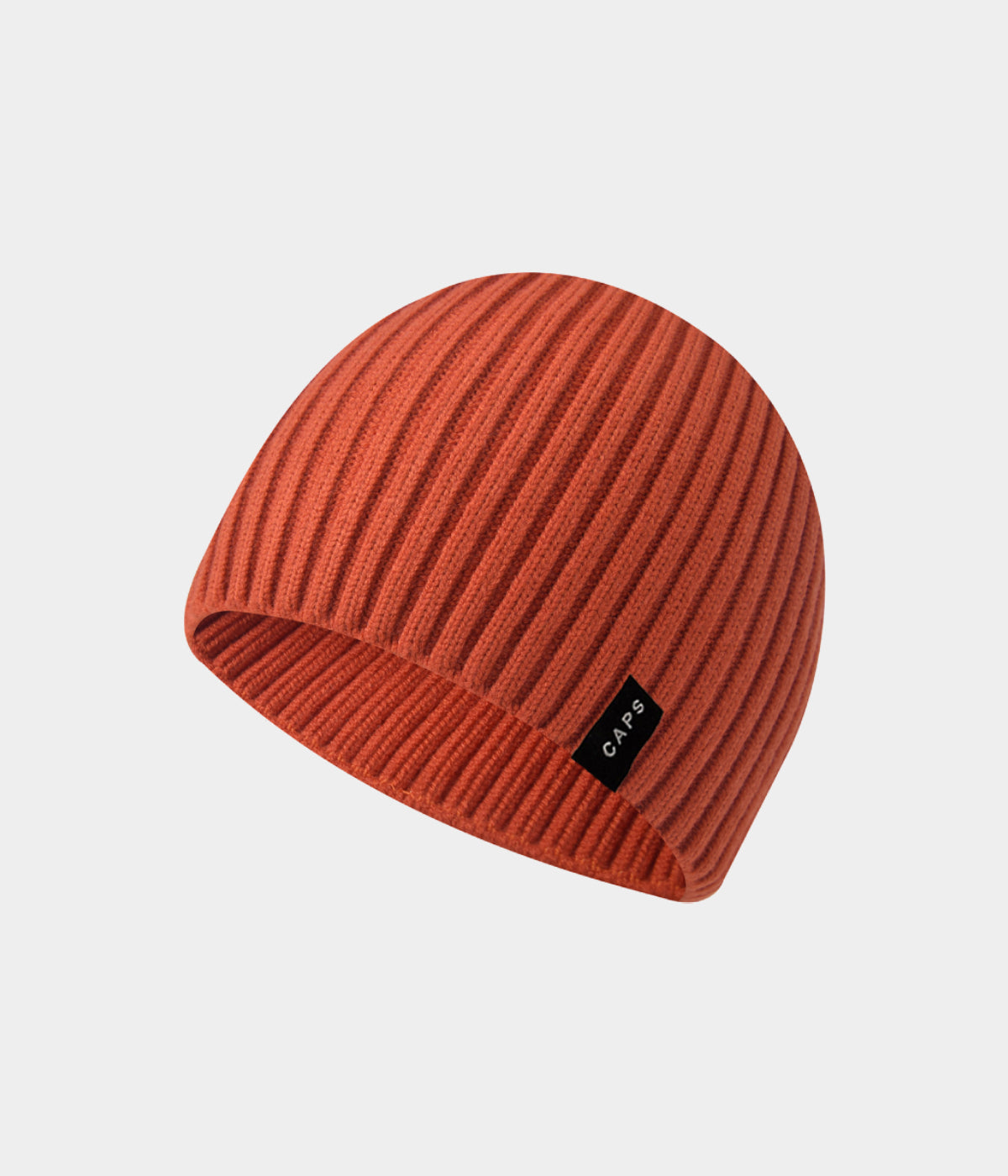 LOGO RIB KNIT BEANIE.