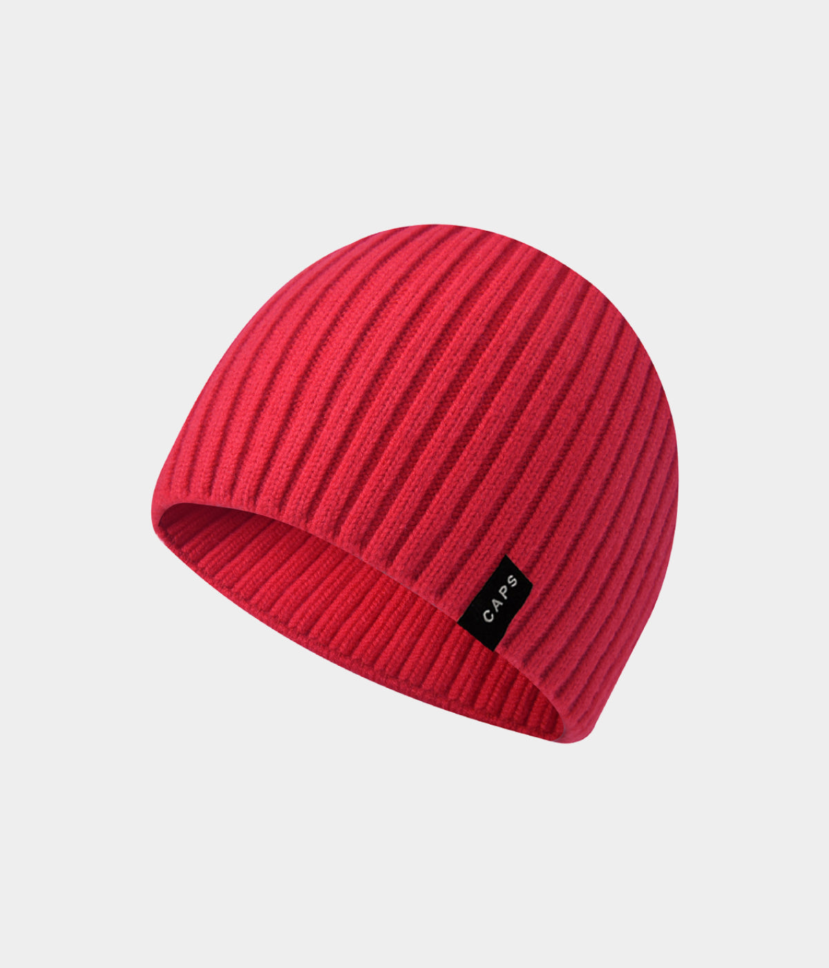 LOGO RIB KNIT BEANIE.