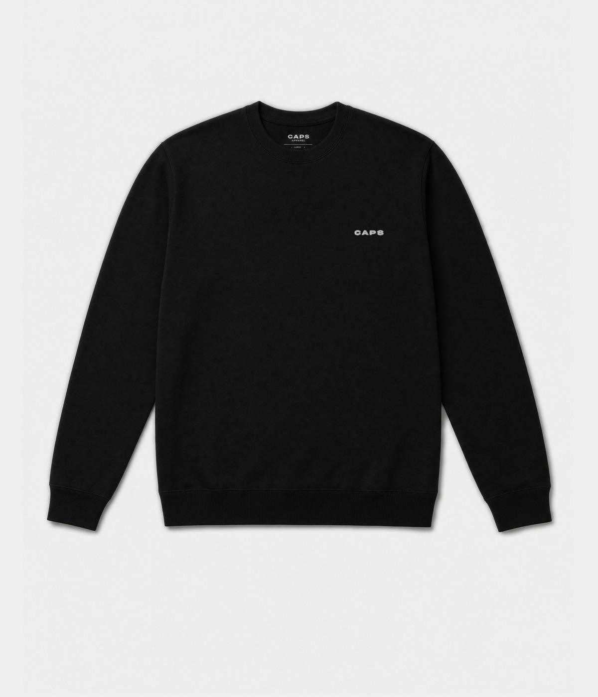 LOGO SWEATSHIRT.-CAPS