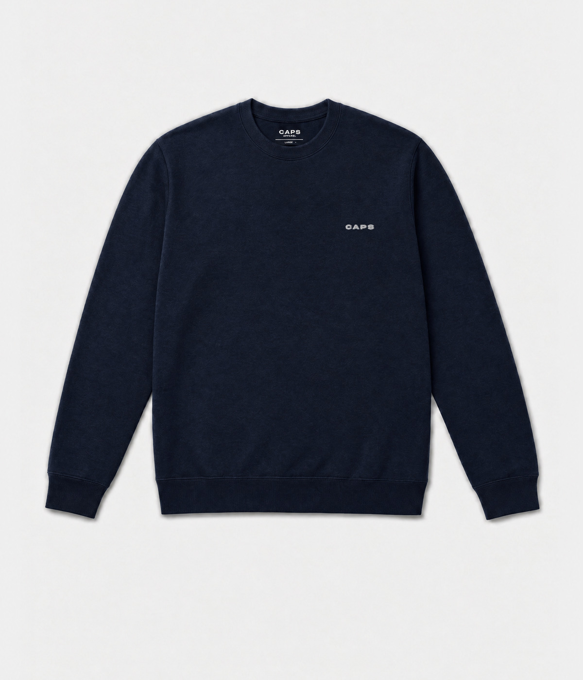 LOGO SWEATSHIRT.-CAPS