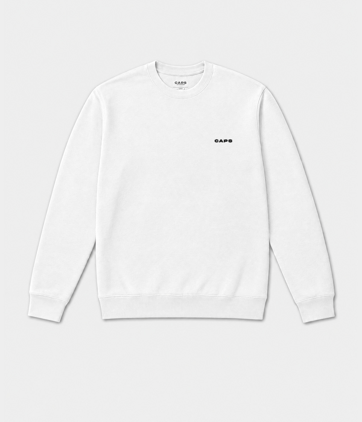 LOGO SWEATSHIRT.-CAPS