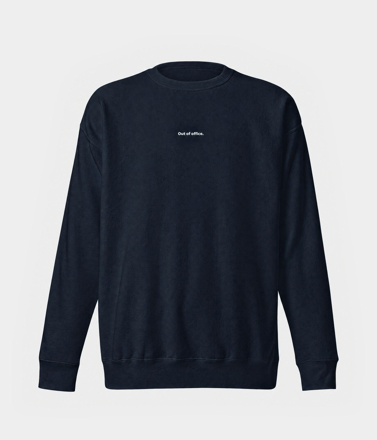 OUT OF OFFICE SWEATER.-CAPS