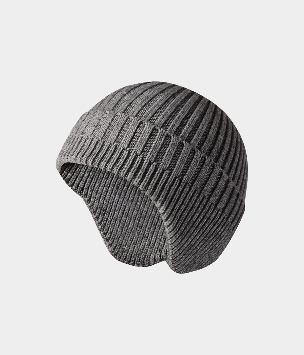 CABLE EARMUFF BEANIE.