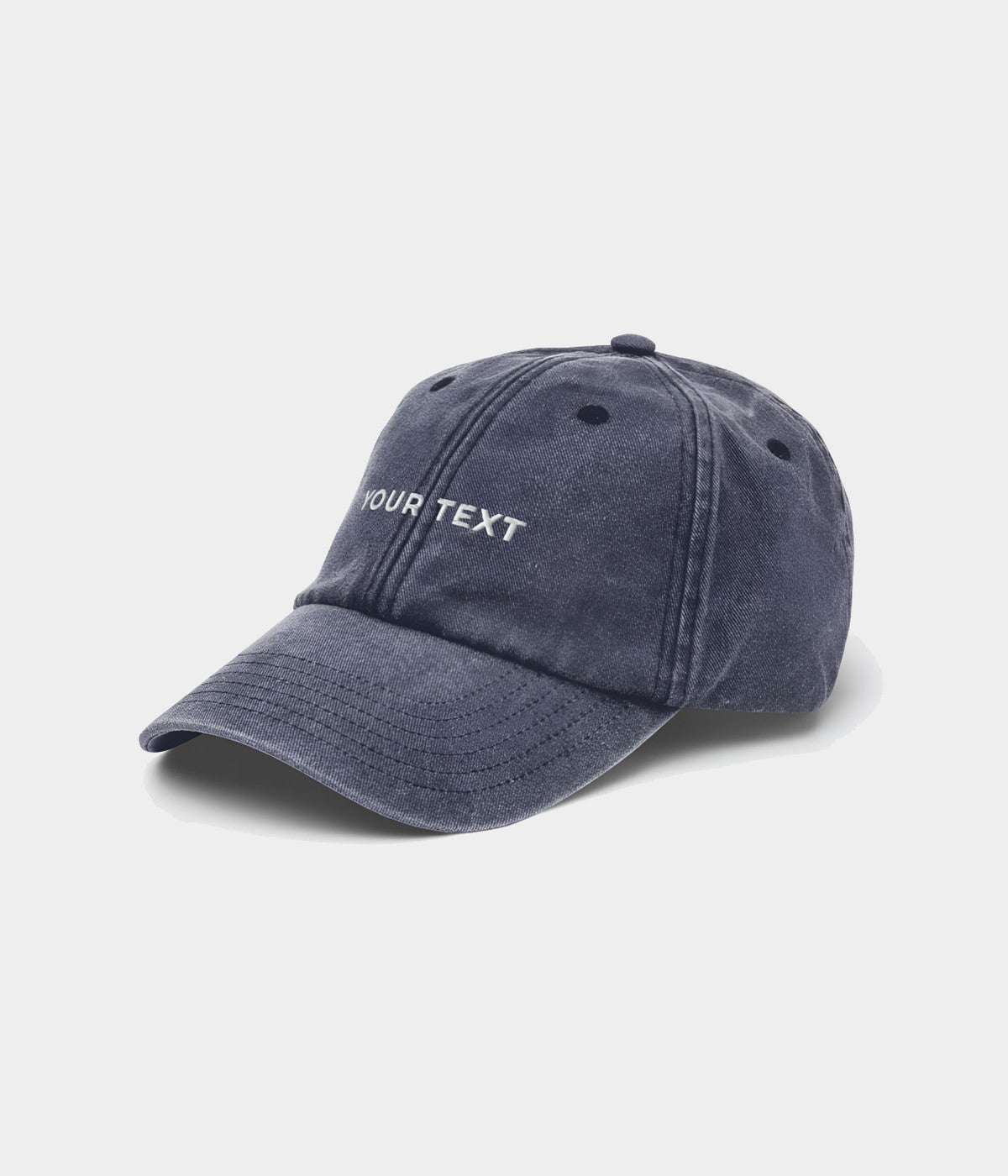 CUSTOM WASHED CAP.-CAPS
