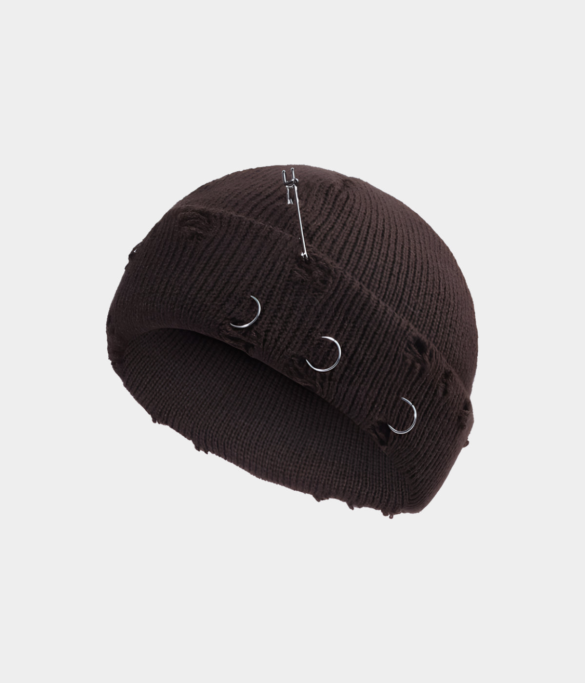 PIERCED FISHERMAN BEANIE.